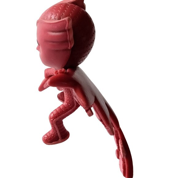 PJ Masks Figure Red Owlette Standing Cape Out Wide - Picture 4 of 10